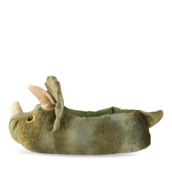Chaussons VERT Garçon Motif Animal A Enfiler