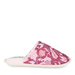 Chaussons VIOLET Femme Motif Uni A Enfiler