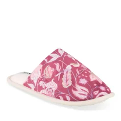Chaussons VIOLET Femme Motif Uni A Enfiler