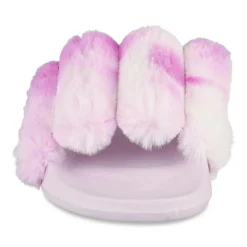Chaussons VIOLET Femme Motif Uni A Enfiler