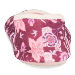 Chaussons VIOLET Femme Motif Uni A Enfiler