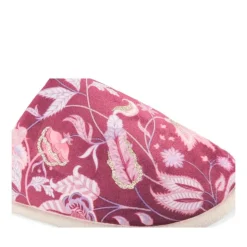 Chaussons VIOLET Femme Motif Uni A Enfiler