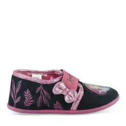 Chaussons VIOLET Fille Motif Uni Scratch