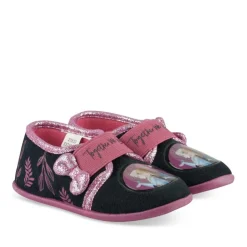 Chaussons VIOLET Fille Motif Uni Scratch