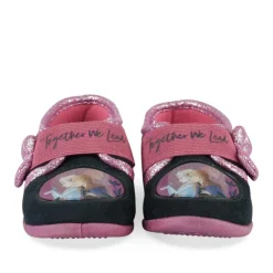 Chaussons VIOLET Fille Motif Uni Scratch
