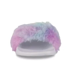 Chaussons VIOLET Fille Motif Multicolore Elastique