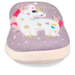 Chaussons VIOLET Fille Motif Uni