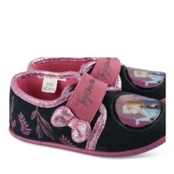 Chaussons VIOLET Fille Motif Uni Scratch
