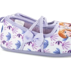 Chaussons VIOLET Fille Motif Multicolore Elastique