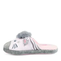 Chaussons Zèbre GRIS LOVELY SKULL