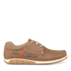 Chaussures Bateau BEIGE Homme CUIR Motif Uni Lacets