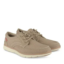 Chaussures Bateau BEIGE Homme Motif Uni Lacets