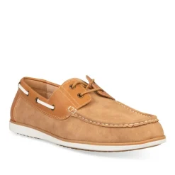 Chaussures Bateau BEIGE Homme Lacets