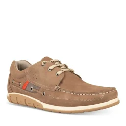 Chaussures Bateau BEIGE Homme CUIR Motif Uni Lacets