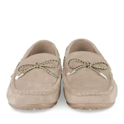 Chaussures Bateau BEIGE Homme Motif Uni A Enfiler