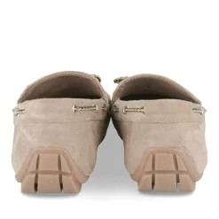 Chaussures Bateau BEIGE Homme Motif Uni A Enfiler