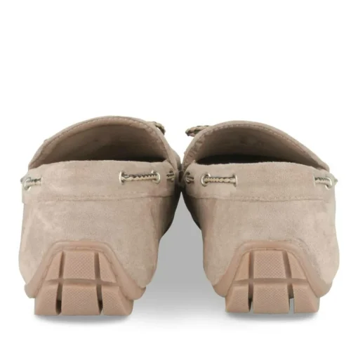 Chaussures Bateau BEIGE Homme Motif Uni A Enfiler