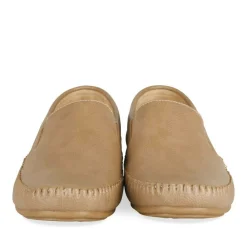 Chaussures Bateau BEIGE Homme Motif Uni A Enfiler