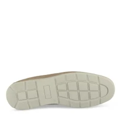 Chaussures Bateau BEIGE Homme Motif Uni A Enfiler