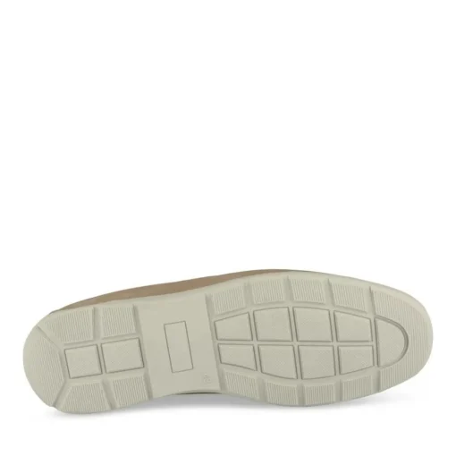 Chaussures Bateau BEIGE Homme Motif Uni A Enfiler