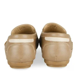 Chaussures Bateau BEIGE Homme Motif Uni A Enfiler