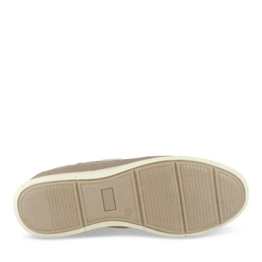 Chaussures Bateau BEIGE Homme CUIR Motif Uni Lacets