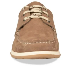 Chaussures Bateau BEIGE Homme CUIR Motif Uni Lacets