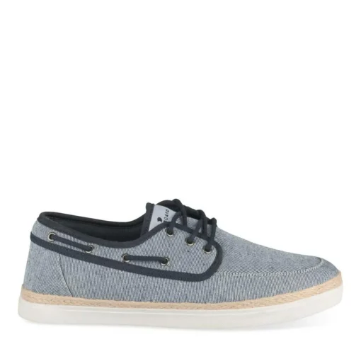 Chaussures Bateau BLEU Homme Motif Uni Lacets