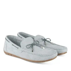 Chaussures Bateau BLEU Homme Motif Uni A Enfiler