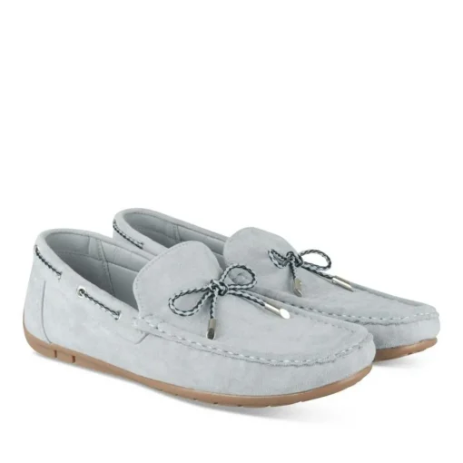 Chaussures Bateau BLEU Homme Motif Uni A Enfiler