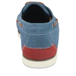 Chaussures Bateau BLEU Homme CUIR Lacets