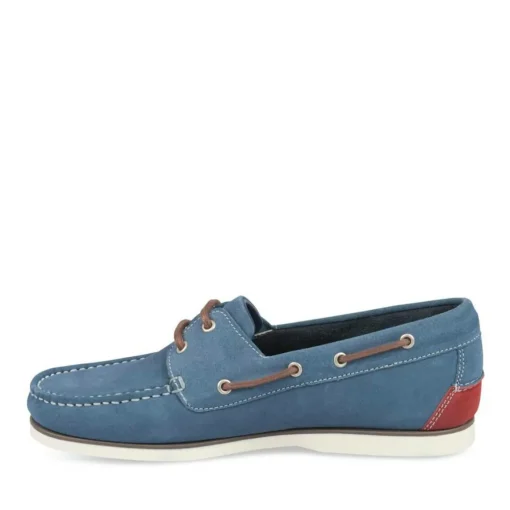 Chaussures Bateau BLEU Homme CUIR Lacets