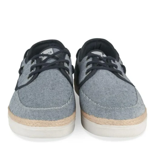 Chaussures Bateau BLEU Homme Motif Uni Lacets