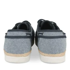 Chaussures Bateau BLEU Homme Motif Uni Lacets