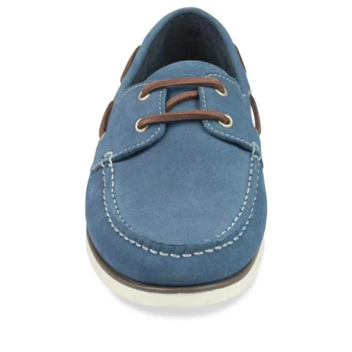 Chaussures Bateau BLEU Homme CUIR Lacets
