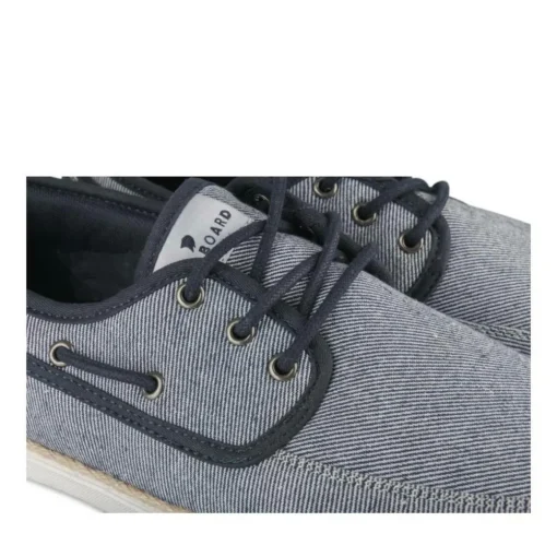 Chaussures Bateau BLEU Homme Motif Uni Lacets