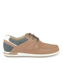 Chaussures Bateau COGNAC Homme CUIR Motif Uni Lacets