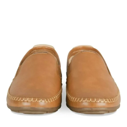 Chaussures Bateau COGNAC Homme Motif Uni A Enfiler