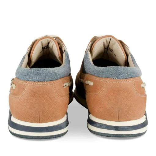 Chaussures Bateau COGNAC Homme CUIR Motif Uni Lacets