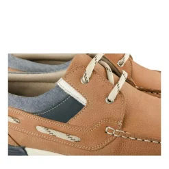 Chaussures Bateau COGNAC Homme CUIR Motif Uni Lacets