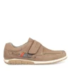 Chaussures Bateau Confort TAUPE Homme CUIR Scratch