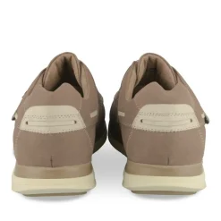 Chaussures Bateau Confort BEIGE Homme CUIR Motif Uni Scratch