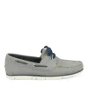 Chaussures Bateau GRIS Homme CUIR Lacets