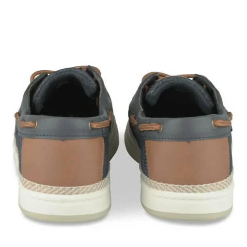 Chaussures Bateau JEANS Homme Motif Uni Lacets