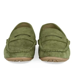 Chaussures Bateau KAKI Homme Motif Uni A Enfiler