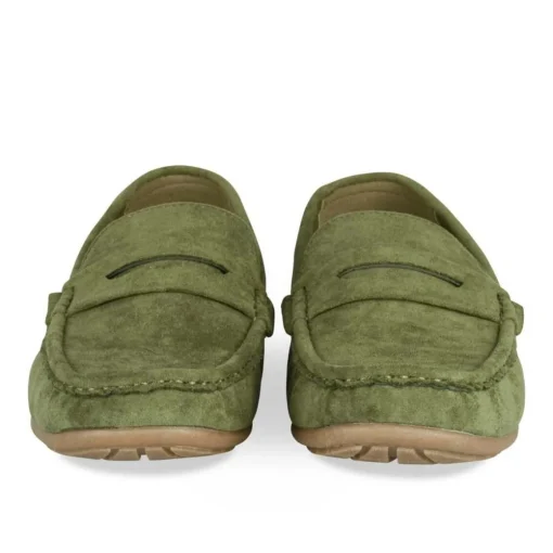 Chaussures Bateau KAKI Homme Motif Uni A Enfiler