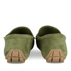 Chaussures Bateau KAKI Homme Motif Uni A Enfiler