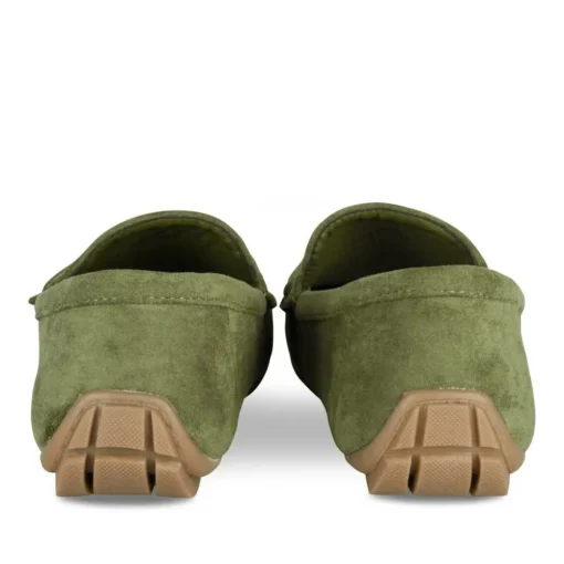 Chaussures Bateau KAKI Homme Motif Uni A Enfiler
