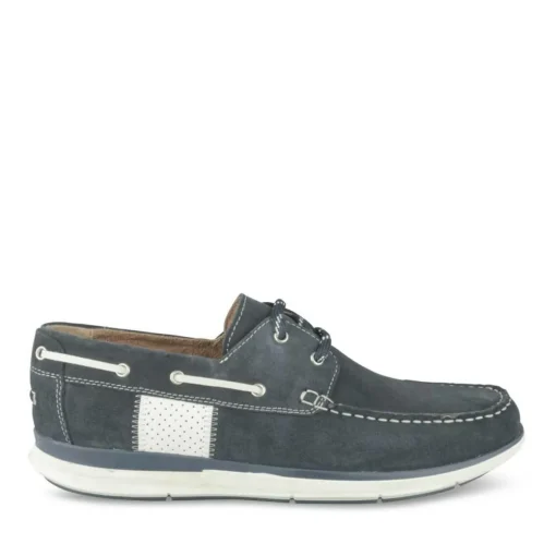 Chaussures Bateau MARINE Homme CUIR Motif Uni Lacets