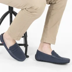 Chaussures Bateau MARINE Homme Motif Uni A Enfiler